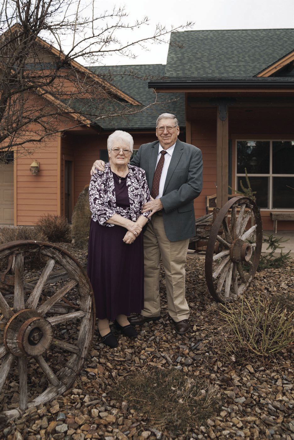 Philip and Georgia Lamm will celebrate their 65th wedding anniversary